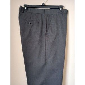 Producer Men's Charcoal Gray Pin Stripe Dress Straight Leg Pants Size 32"x 32"